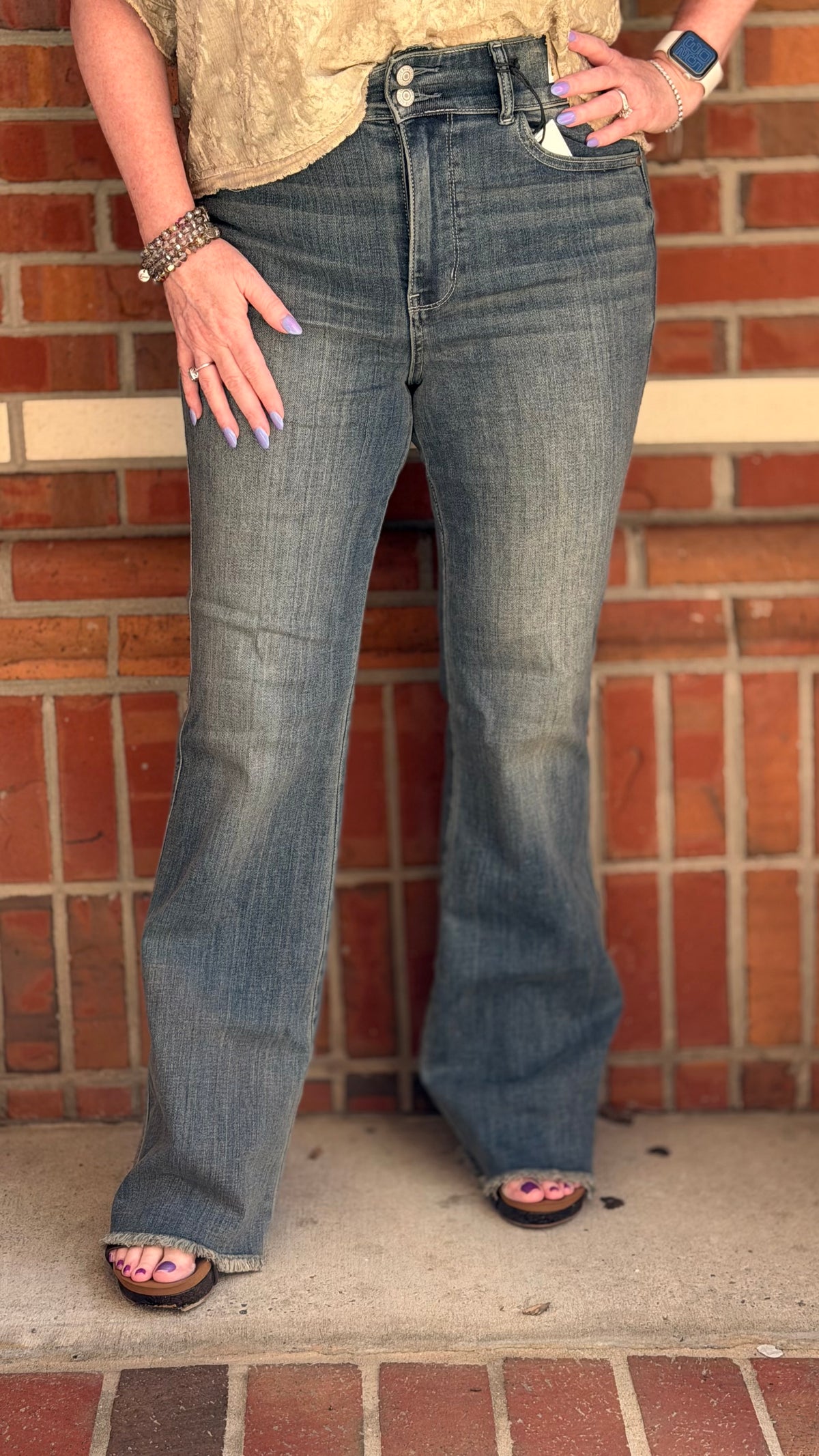 Backwoods Barbie Bootcut Judy Blue Jeans