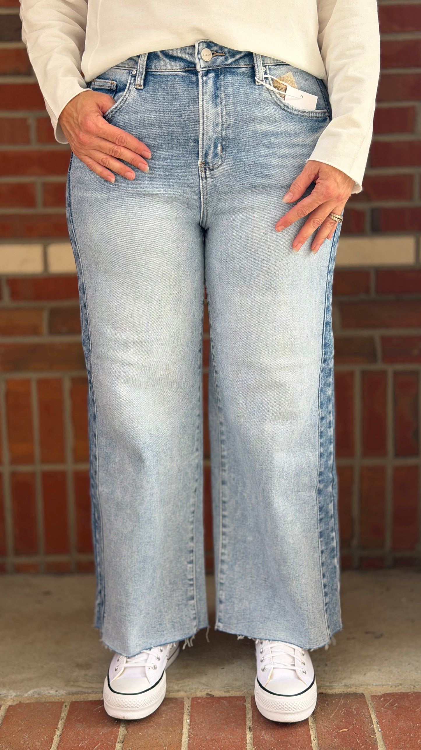 Pretty Woman Contrast Risen Jeans