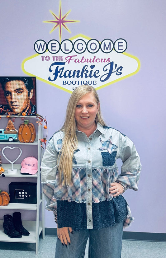 Starstruck Blues Button Down