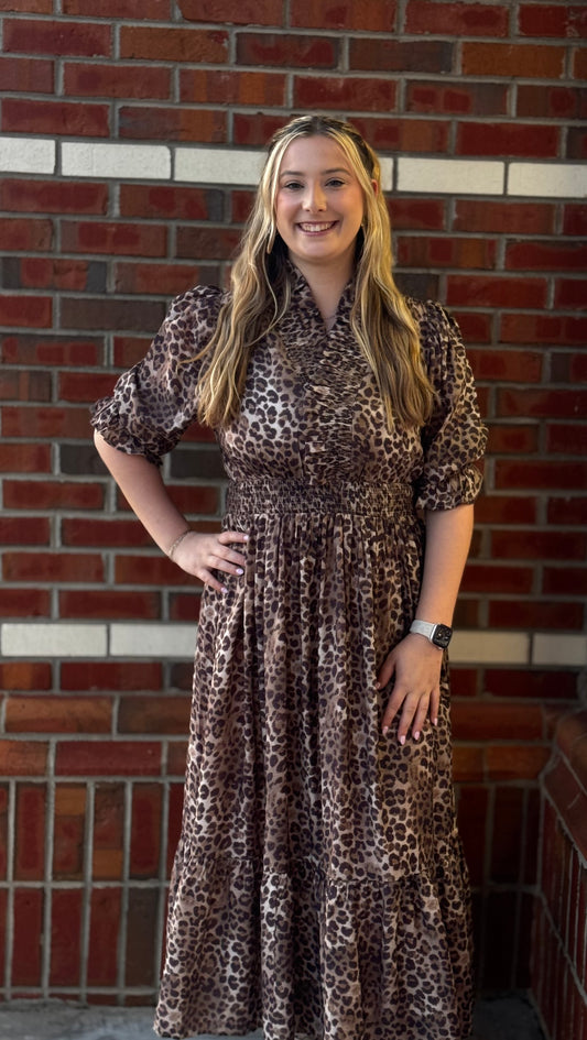 Wild at Heart Midi Dress