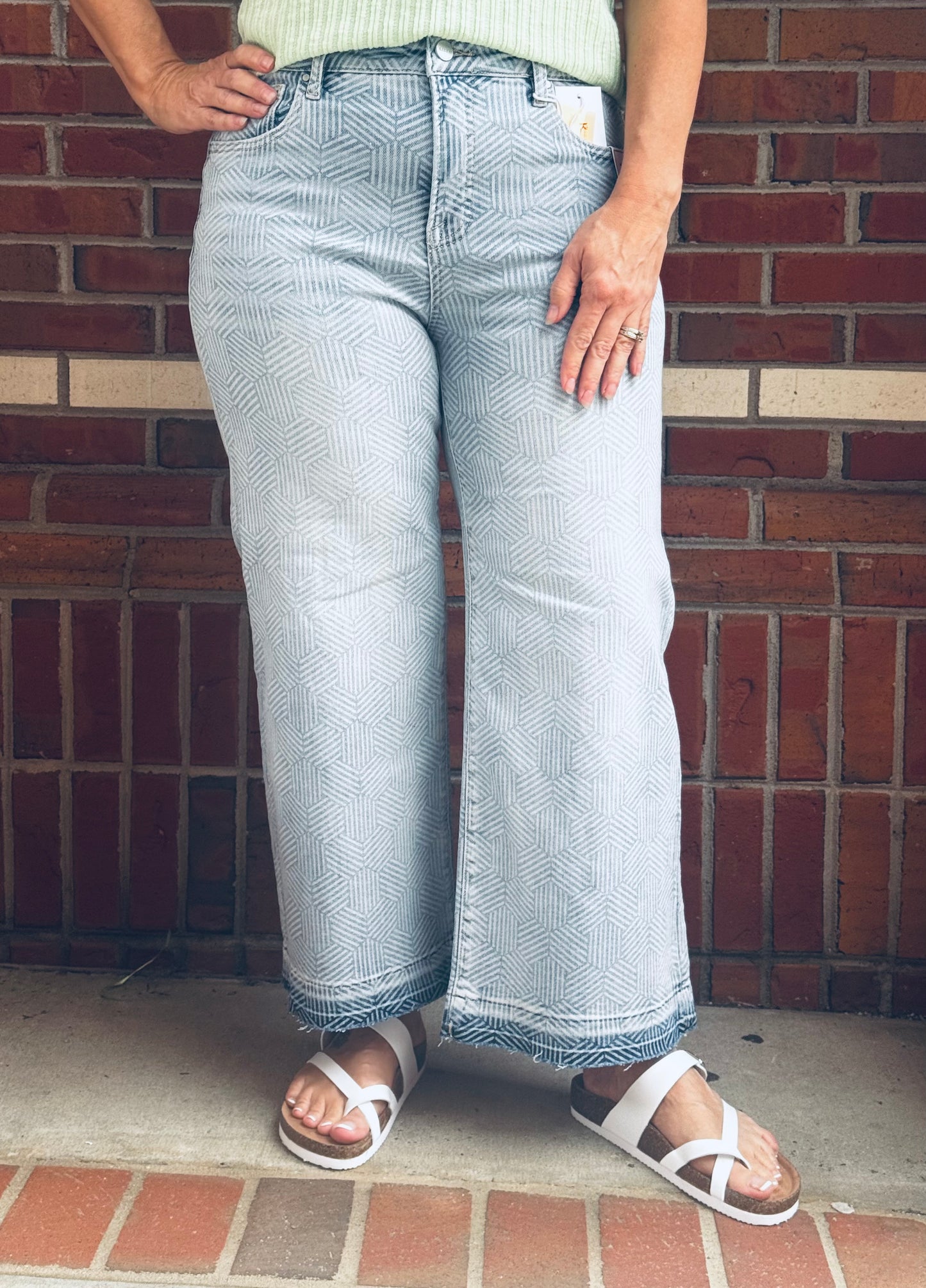 Desperately Seeking Style Risen High Rise Crops
