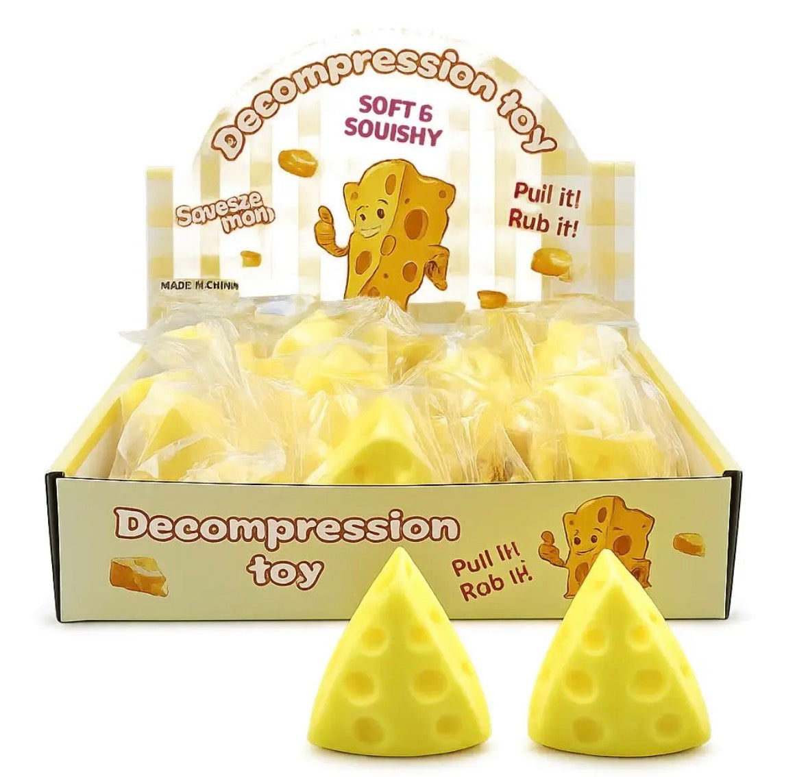 Cheese Wedge Squishy