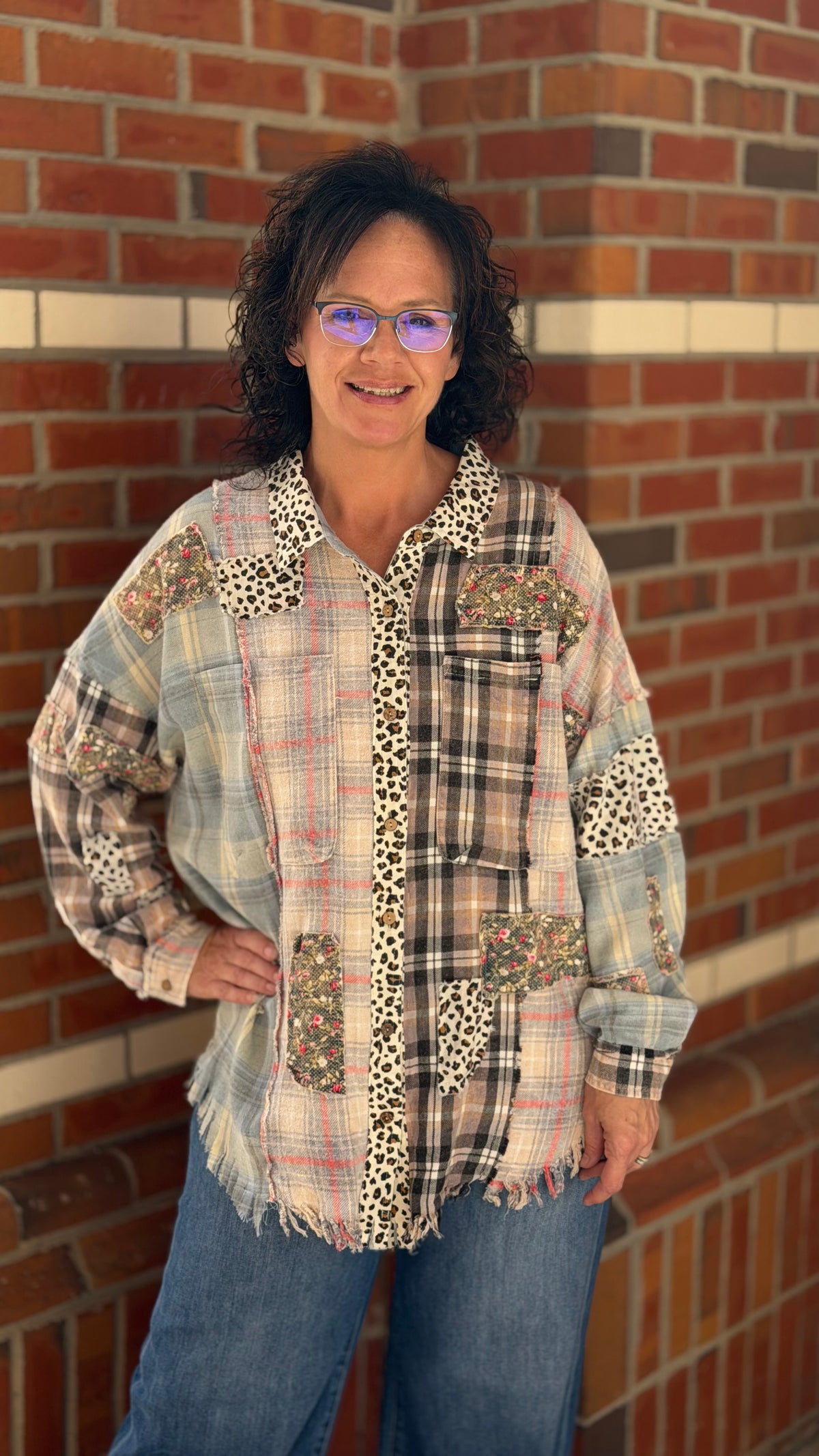 Pretty Untamed Button Down