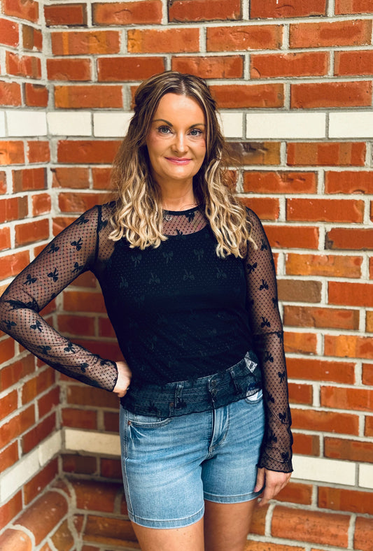 Dark Romance Sheer Top