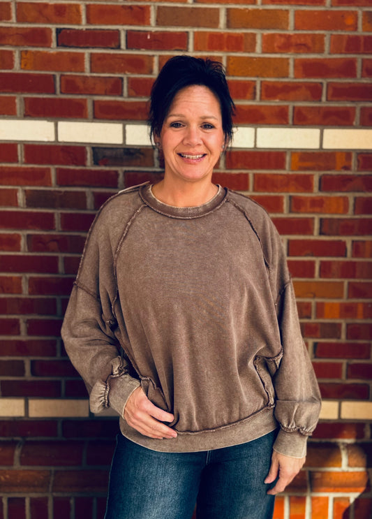 Cocoa Comfort Crush Sweatshirt