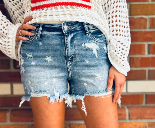 Born To Shine Judy Blue Shorts