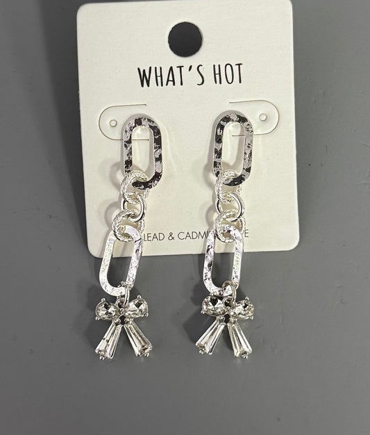 FABULOUS Bow Drop Earrings