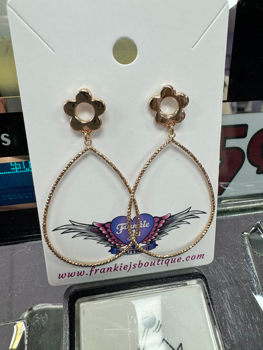 Golden Bloom Earrings