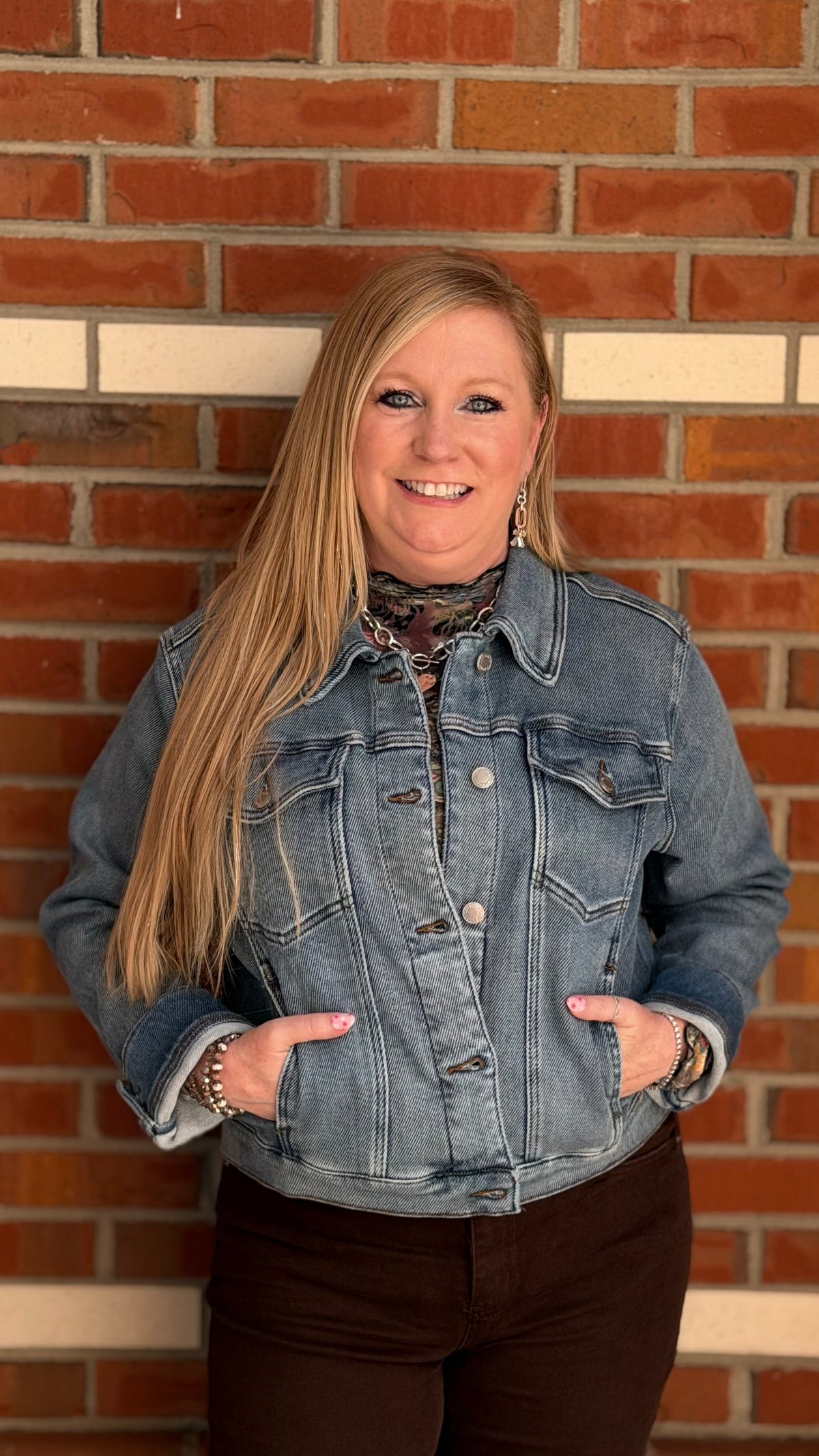 Denim Darling Trucker Blue Jean Jacket