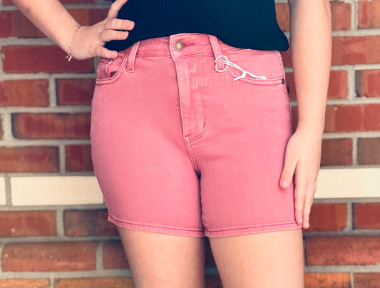 Lady Madonna High Waist Judy Blue Shorts