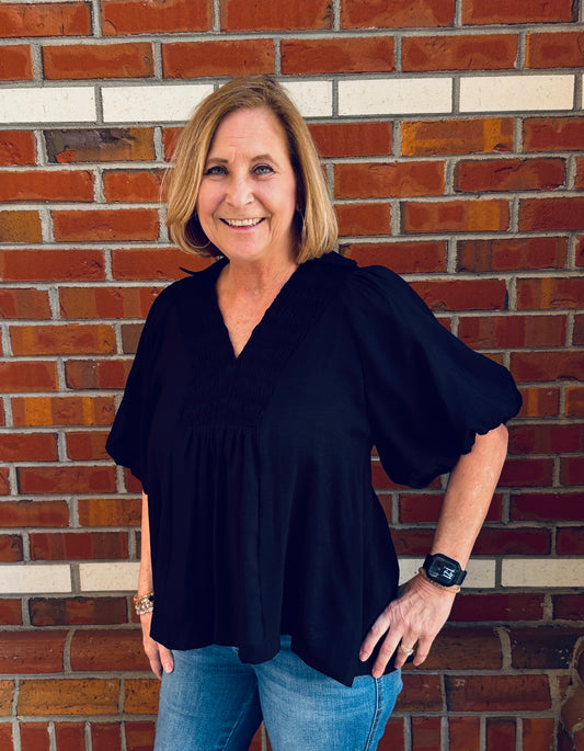 Midnight Sparkle Top