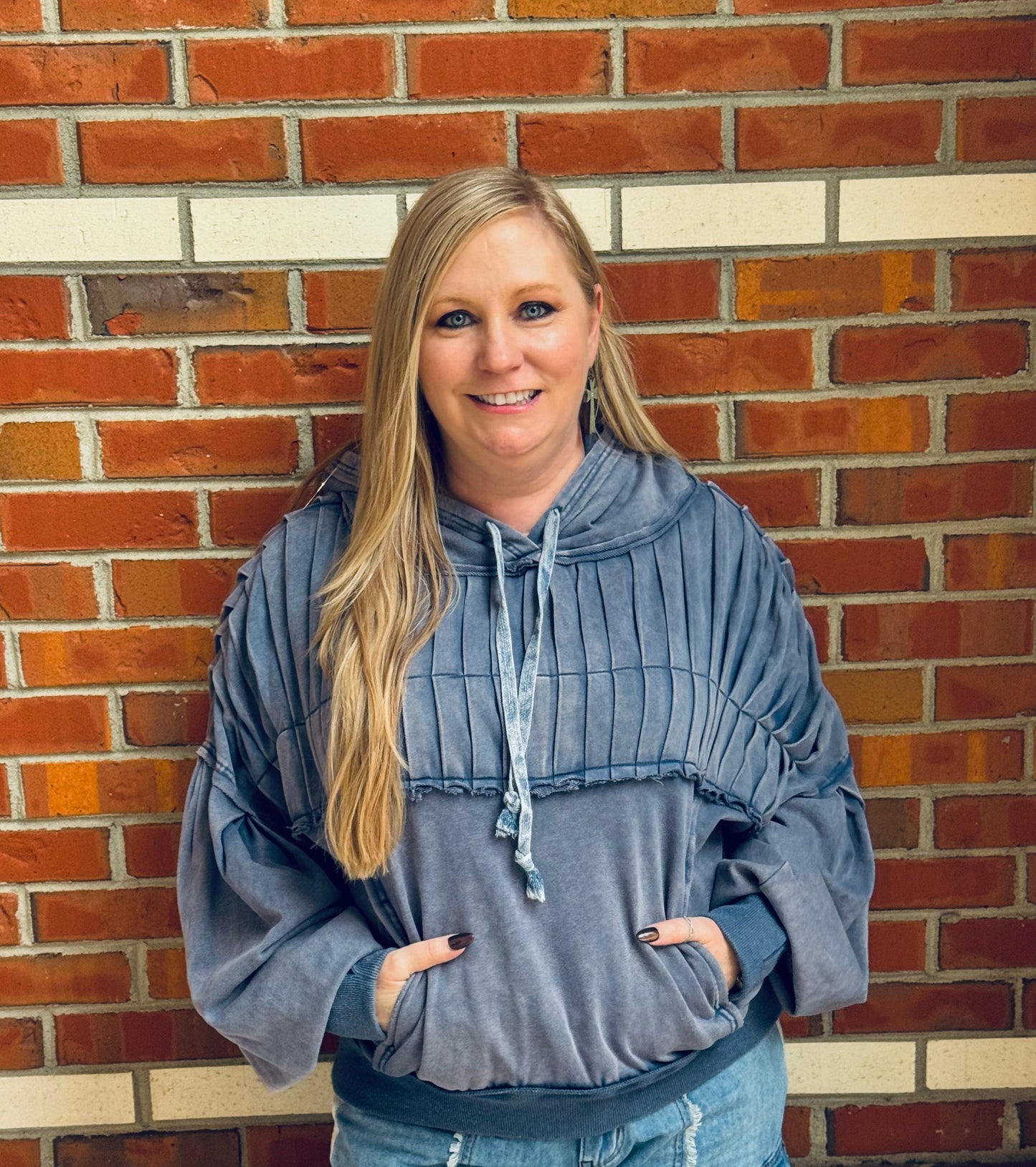 Blue Skies Ahead Pullover Hoodie