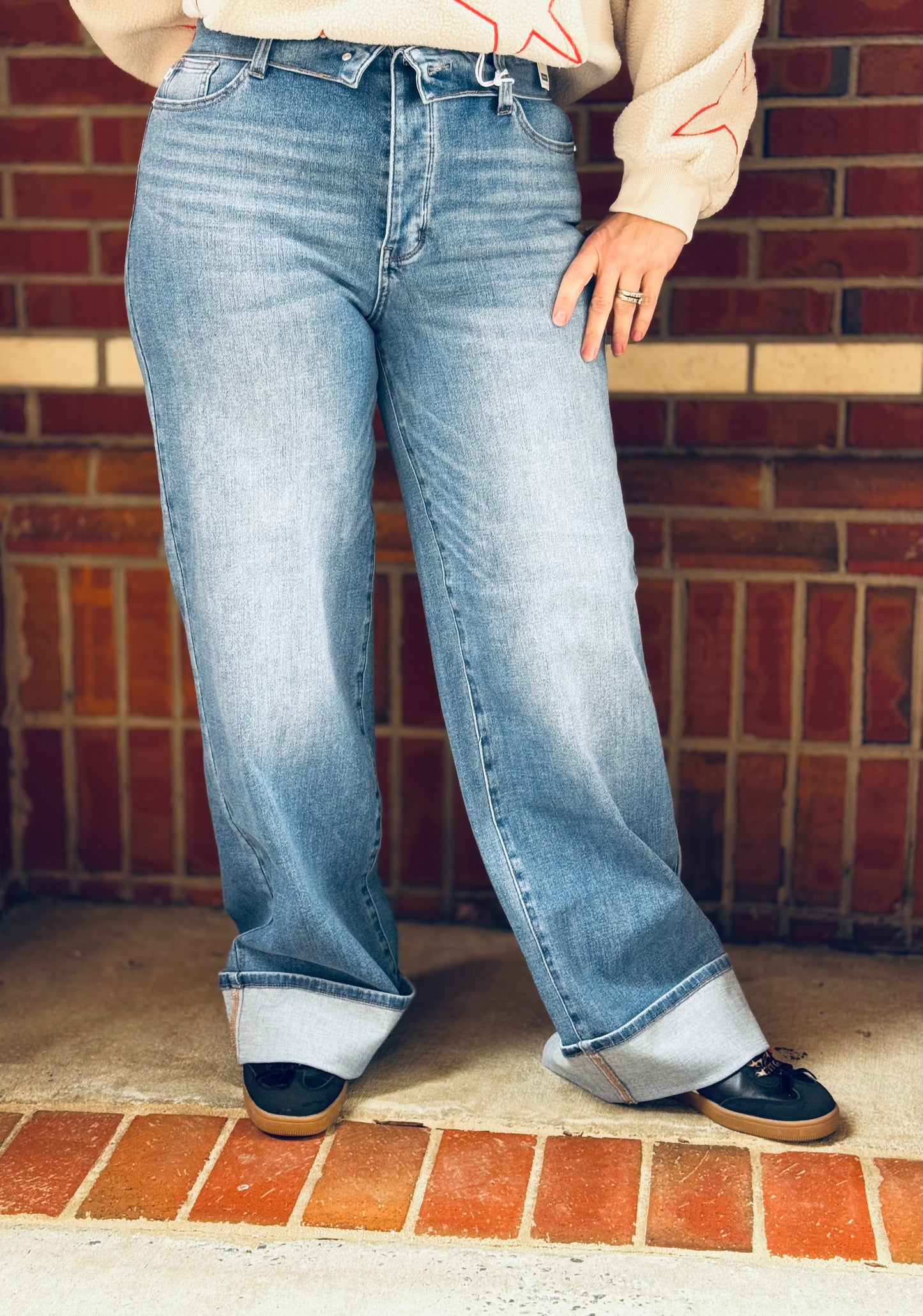 Take On Me Mid-rise Column Judy Blue Jeans