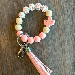 Silicone Bead Keychain