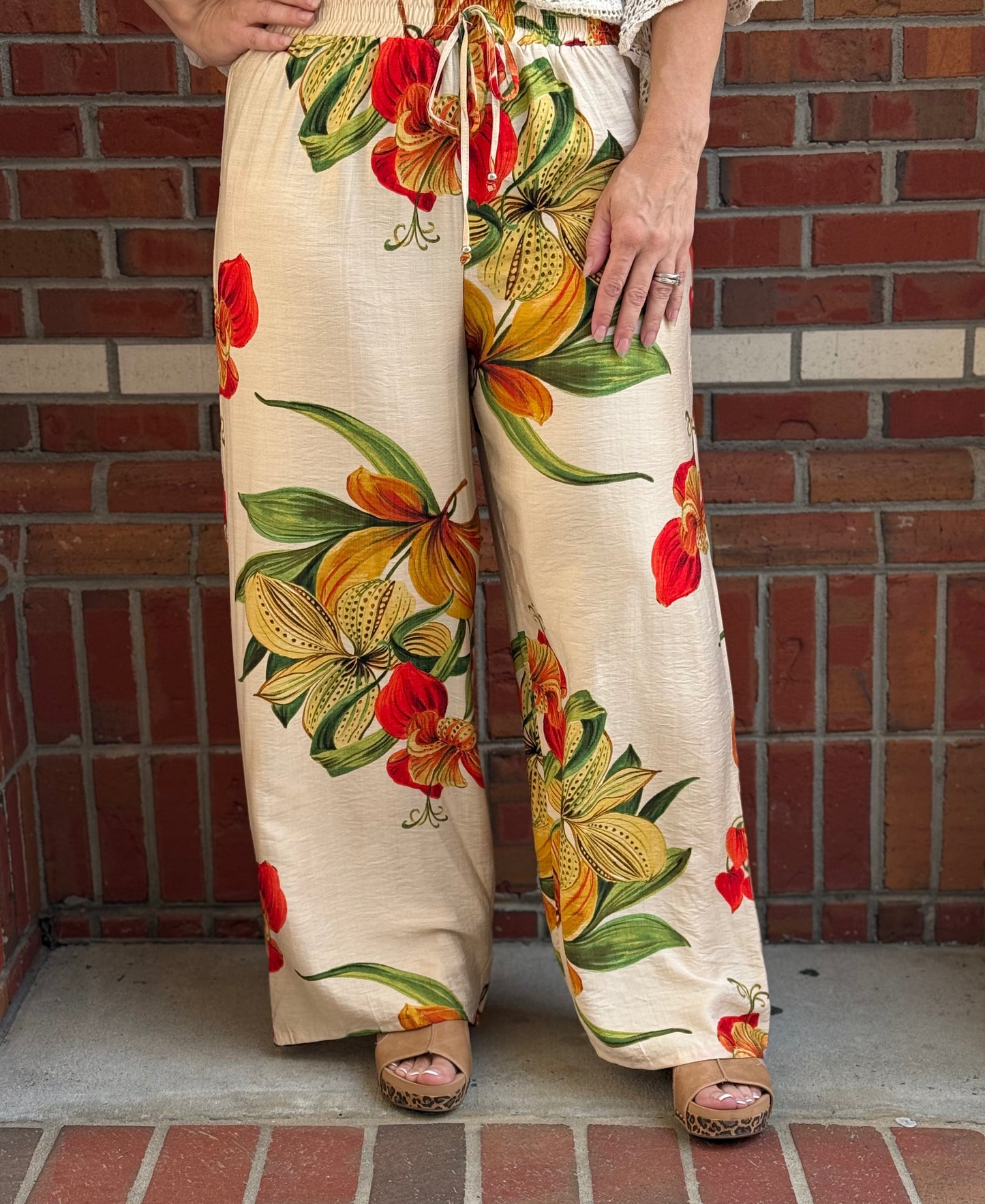 Sunset Stroll Flowy Pants