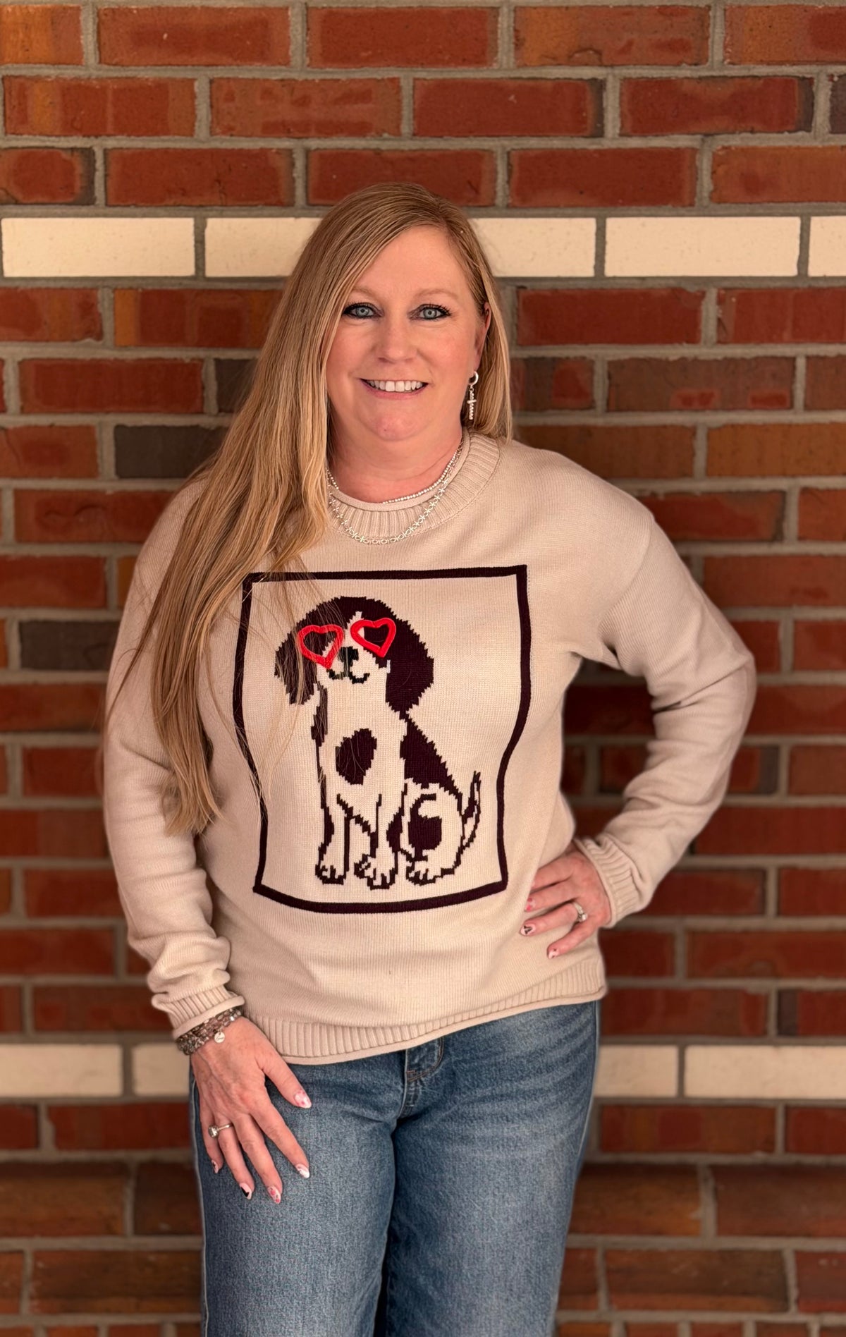 Love At First Bark Sweater
