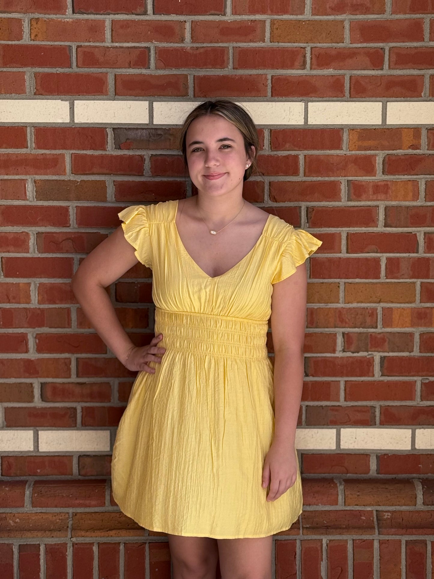Sunshine Sweetheart Dress by Blu Pepper