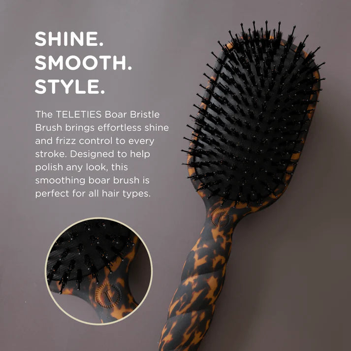 Teleties Boar Brush