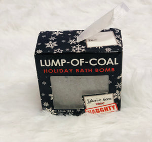 Lump Of Coal Holiday Bath Bomb