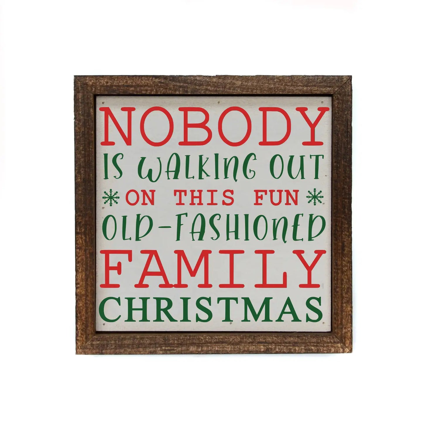 Small Christmas Sign