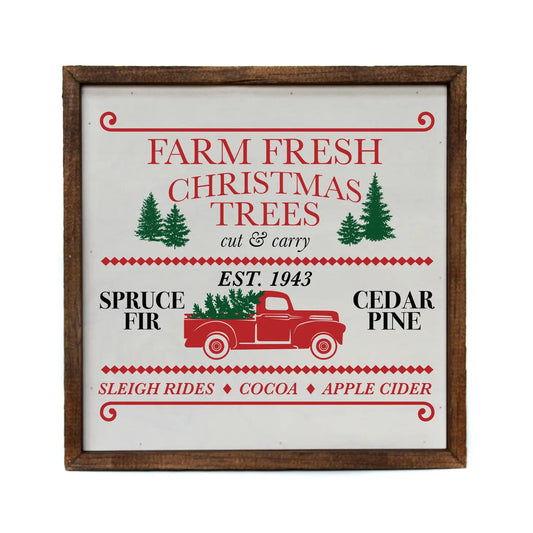 Christmas Truck Sign